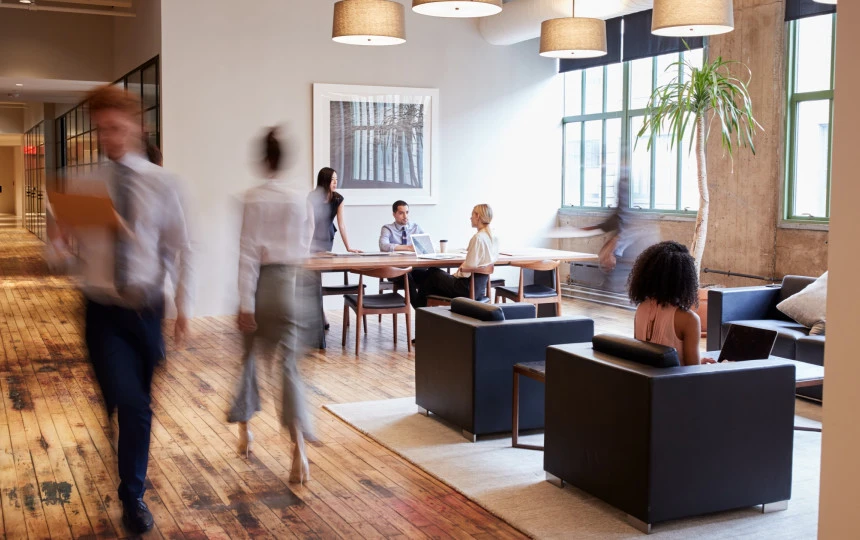 blurred people SH003