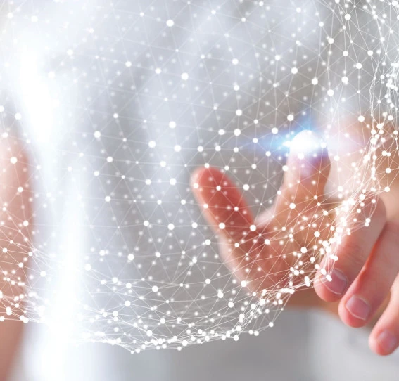 hand touching dots SH001 v2