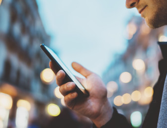 man with phone SH001