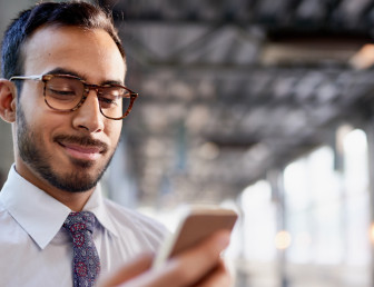 man with phone SH005 v1