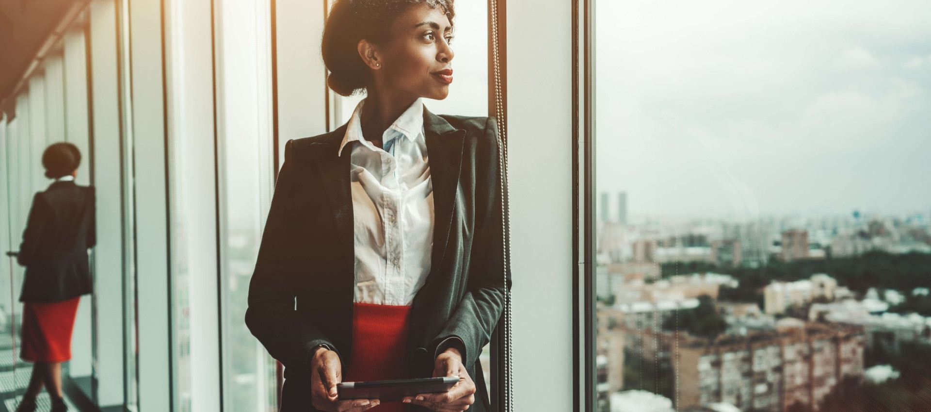 woman at window SH001