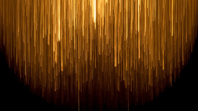 abstract vertical lights UN001