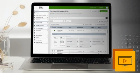 shl graduate hiring demo video
