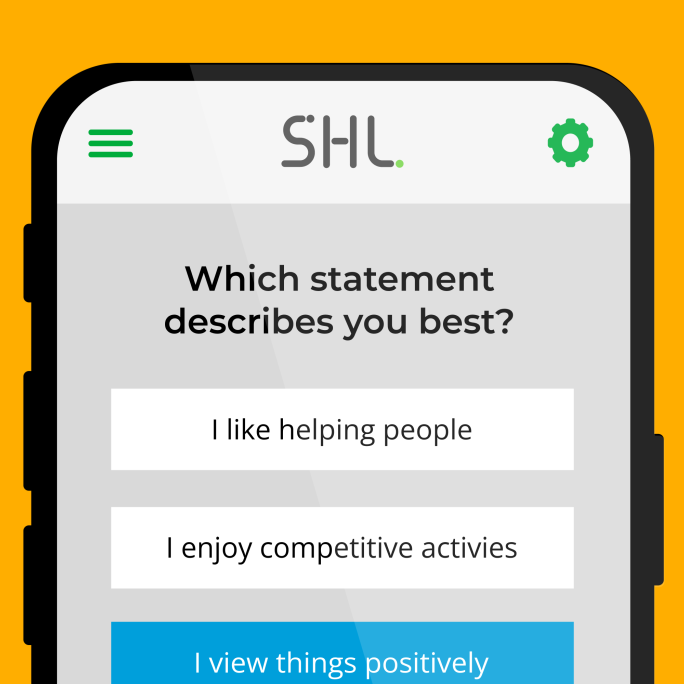 professional hiring assessment mobile