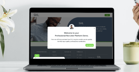 shl professional hiring recruiter experience guided tour large