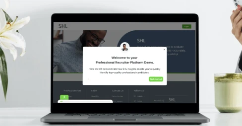 shl professional hiring recruiter experience guided tour large