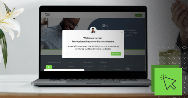 shl professional hiring recruiter experience guided tour