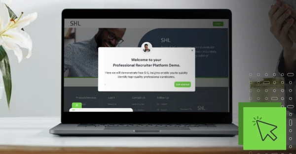 shl professional hiring recruiter experience guided tour