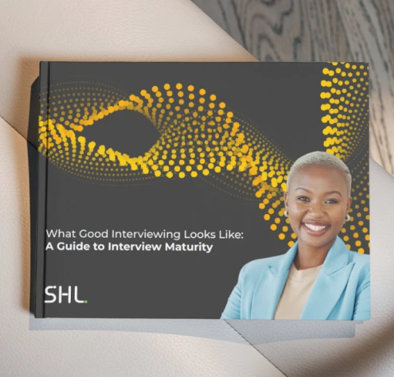 shl smart interview professional maturity model guide front cover