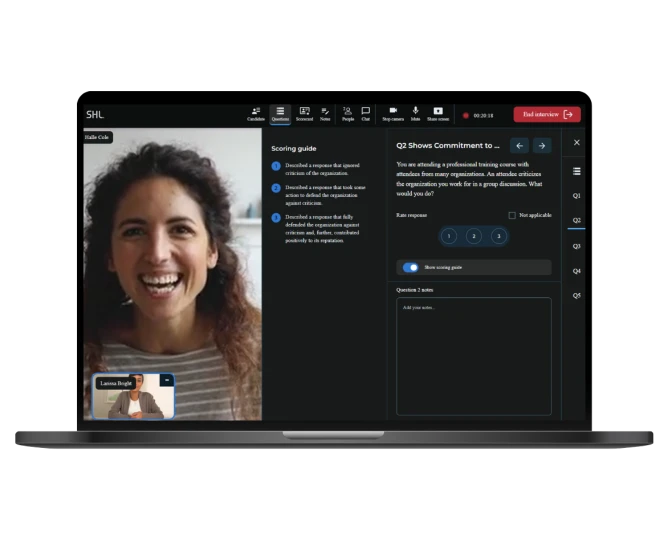 smart interview professional interviewer experience v3