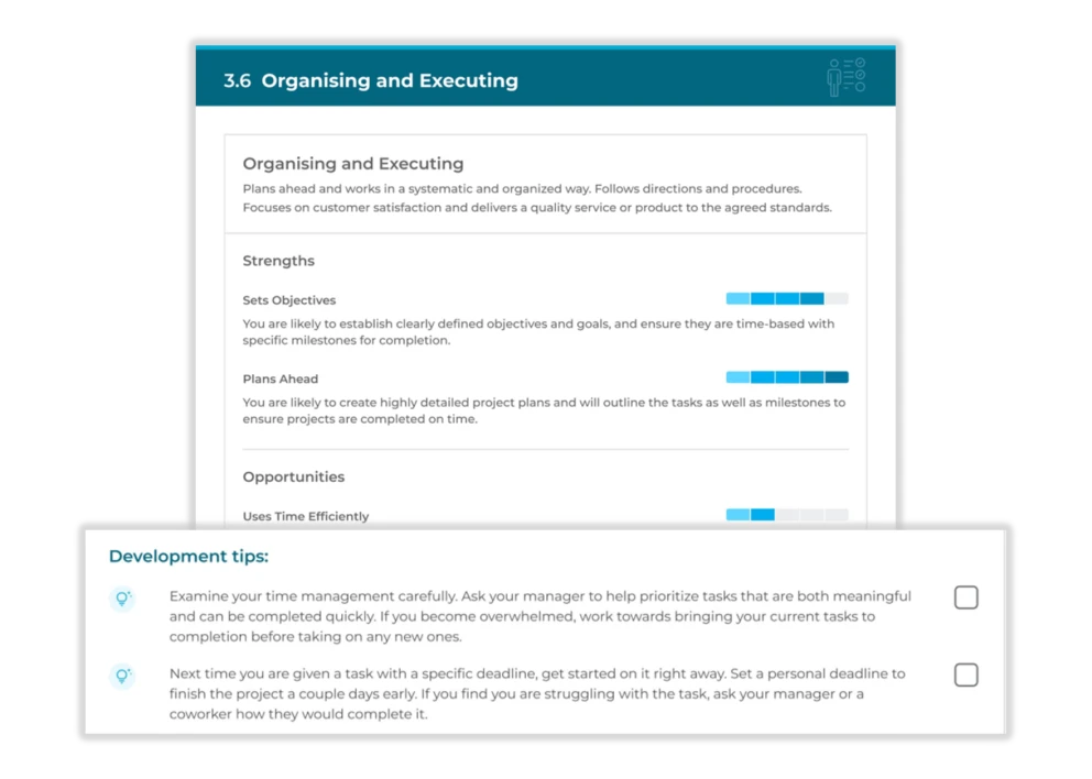 How can employees own their development?