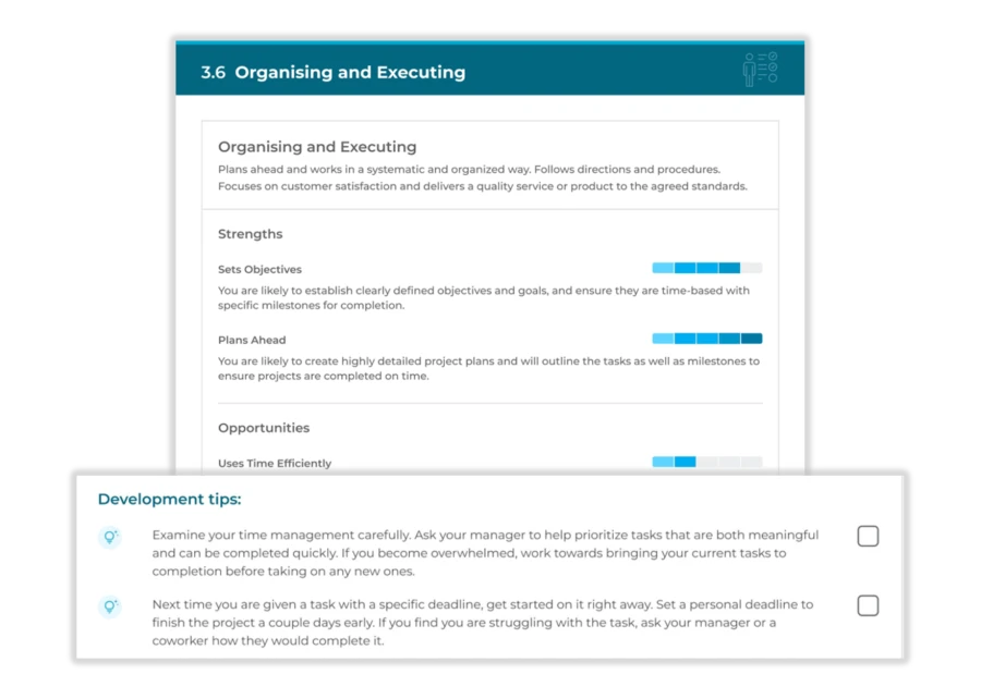 How can employees own their development?