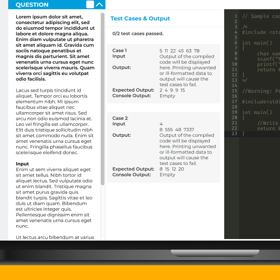 coding simulation tablet