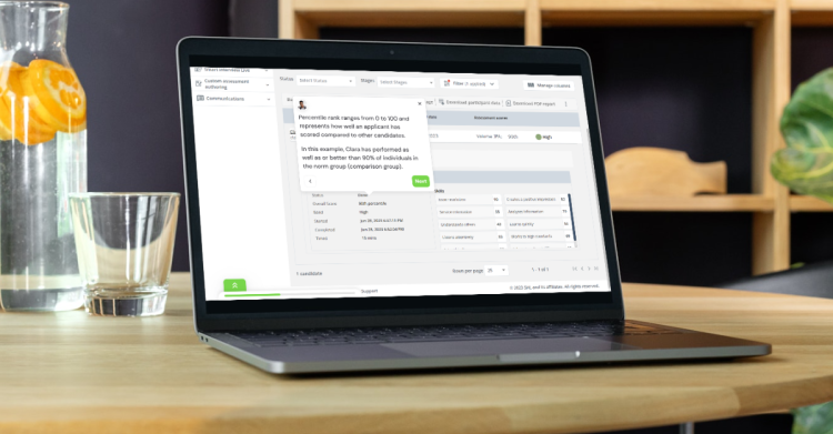 shl volume hiring recruiter experience guided tour large