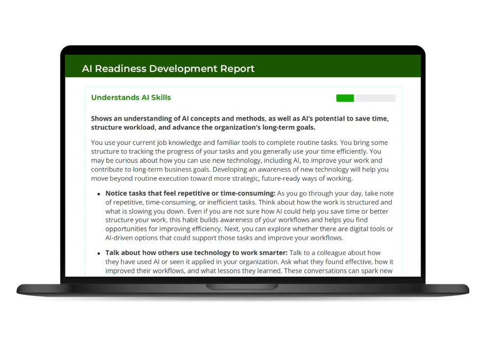 Help your workforce adapt and thrive with AI