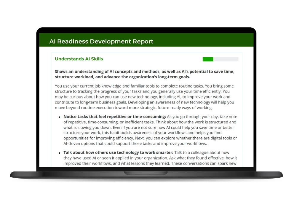 Help your workforce adapt and thrive with AI