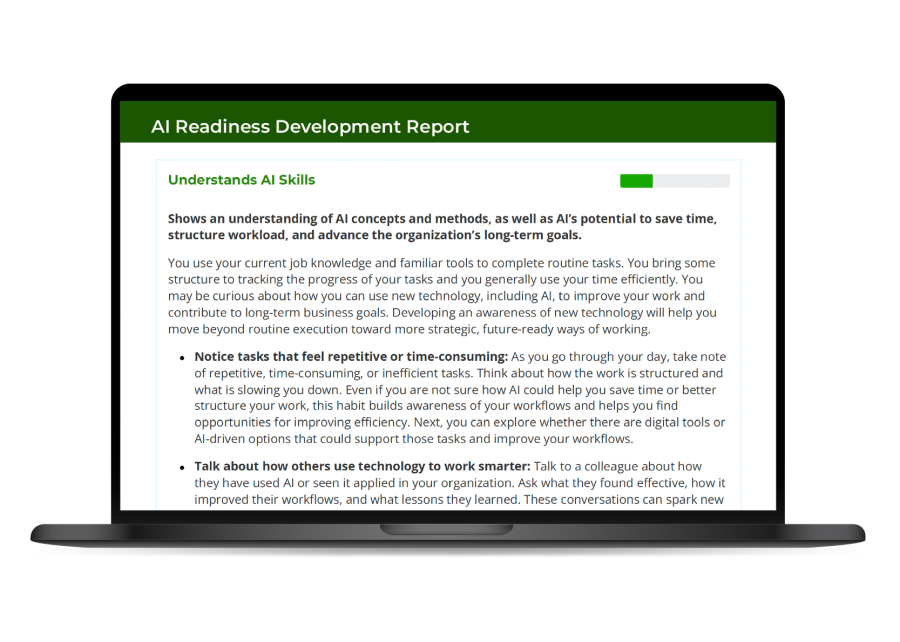 Help your workforce adapt and thrive with AI