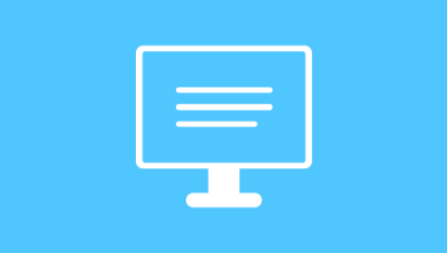 blue icon computer skills