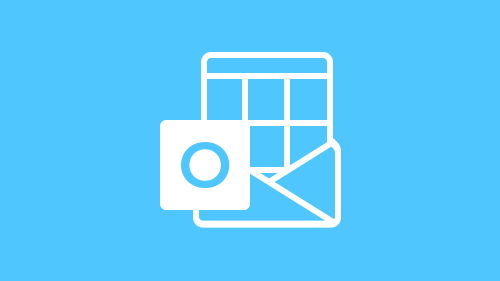 blue icon microsoft outlook