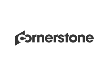 logo cornerstone gray