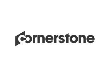 logo cornerstone gray