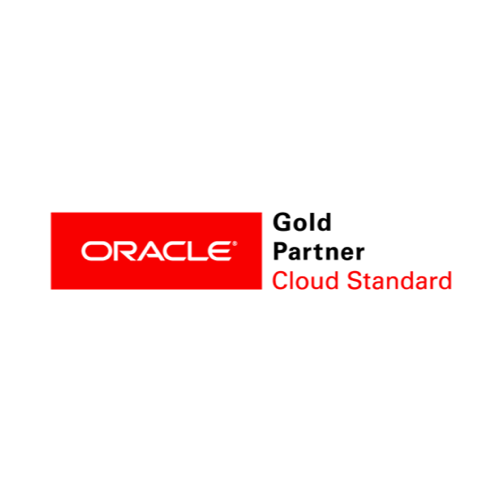 logo oracle cloud gold