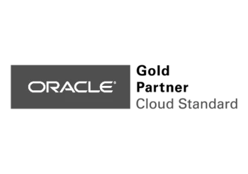 logo oracle gold partner gray