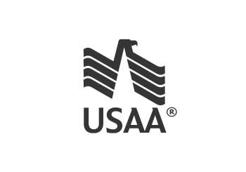 logo usaa gray