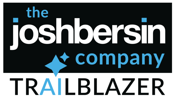 the josh bersin company trailblazer award logo
