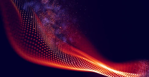 abstract geometric field SH001 horizontal