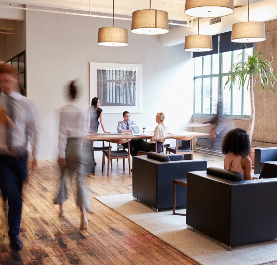 blurred people SH003