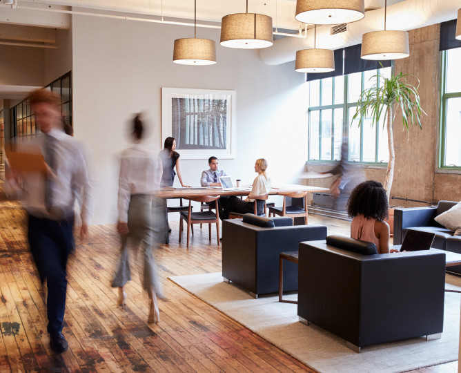 blurred people SH003