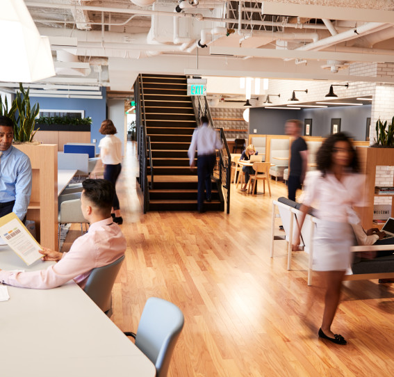 blurred people SH009