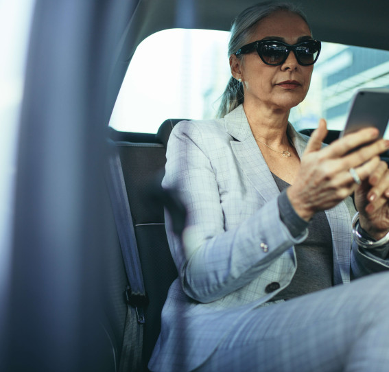 woman on phone SH010