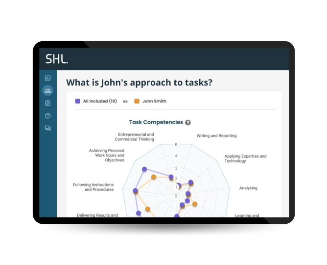 platform task competencies tablet