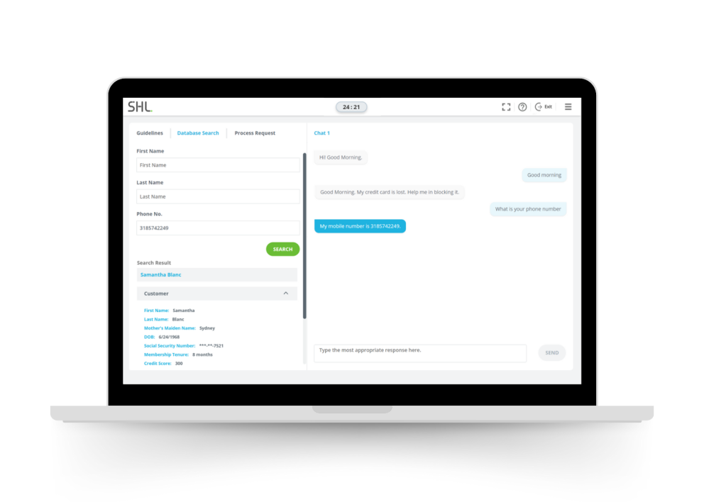 Job-Relevant Skills Assessments