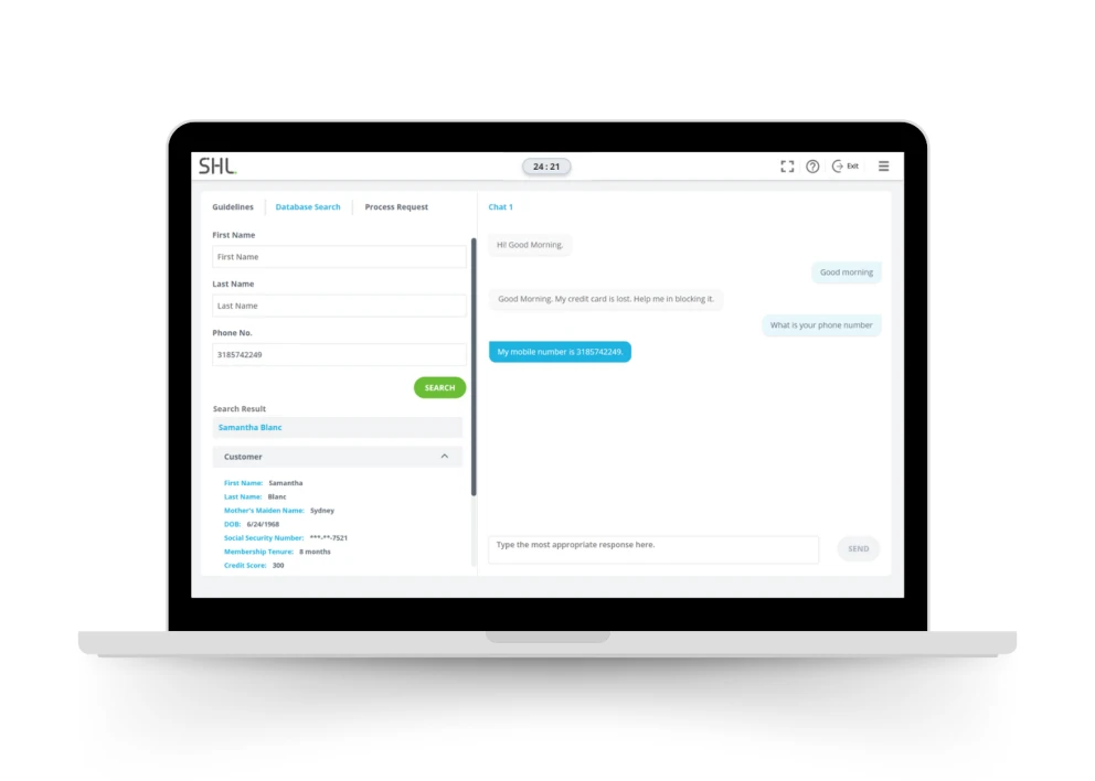 Job-Relevant Skills Assessments