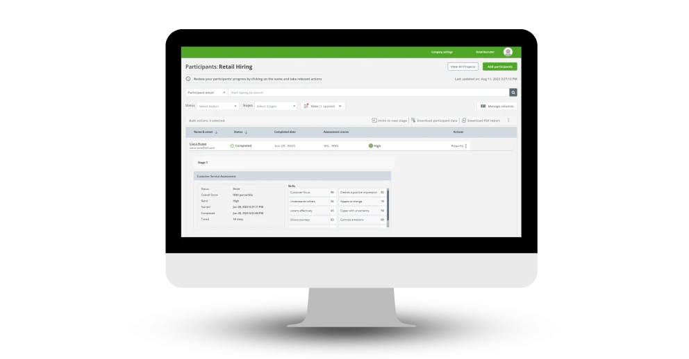 Real-Time Insights for Retail Hiring